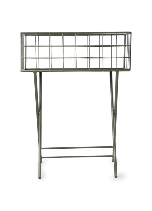Serax Plantenstandaard voor binnen - 78 cm - voorkant legergroen