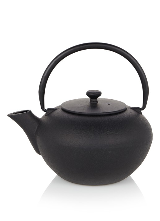 Serax Pure theepot 1 liter - voorkant zwart