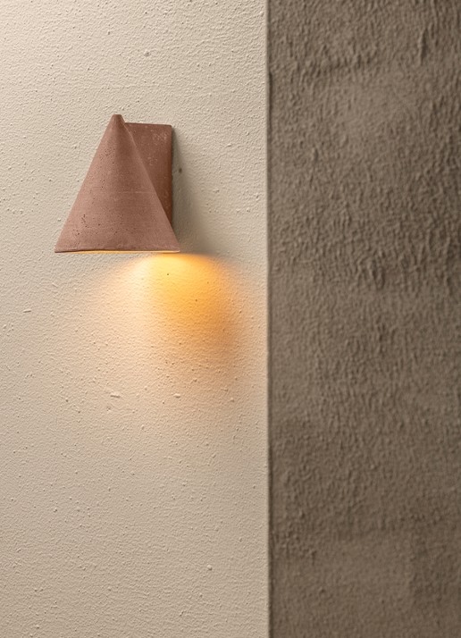 Serax Shape tafellamp Ø 15 cm - voorkant 5 donkerrood