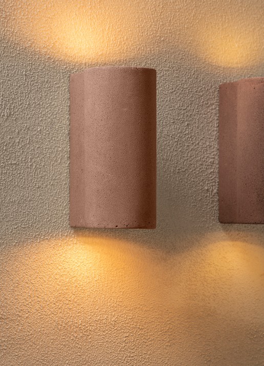 Serax Shape wandlamp 11,5 cm - detail 5 donkerrood