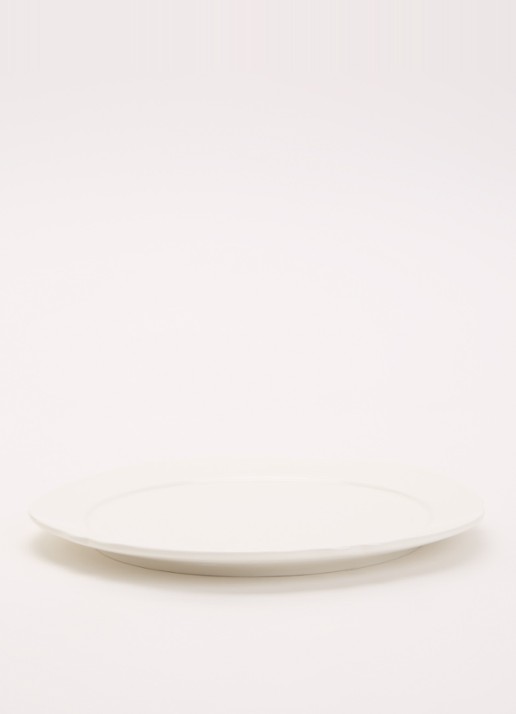 Serax Silhouette S ontbijtbord 20,5 cm - voorkant 2 wit