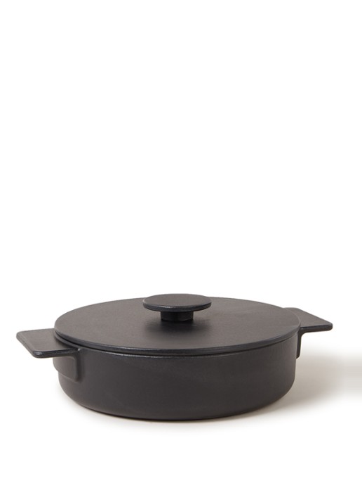 Serax Surface by Sergio Herman braadpan Ø23 cm - voorkant 2 zwart