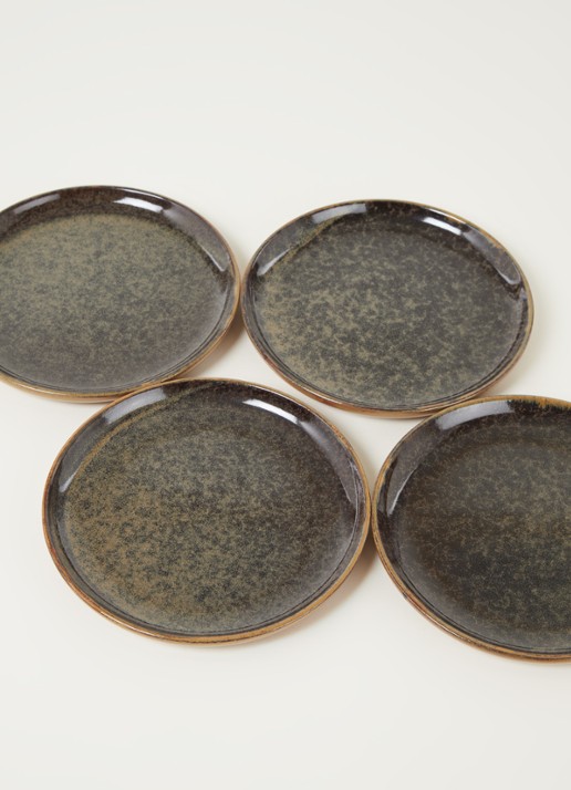Serax Surface ontbijtbord 16 cm set van 4 - detail 3 groen