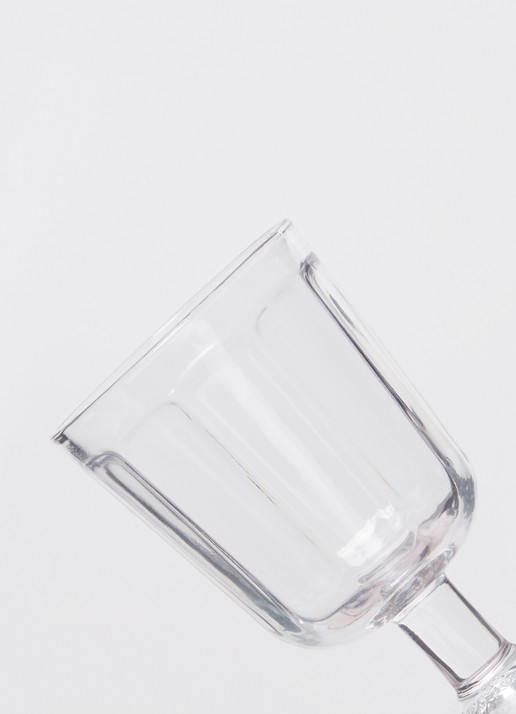 Serax Surface witte wijnglas set van 4 - detail 3 transparant