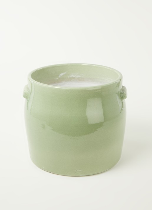 Serax Tabor sierpot 30 cm  - voorkant 3 lindegroen
