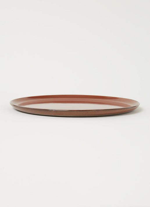 Serax Terres de Rêves dinerbord 26 cm - voorkant 3 roestbruin