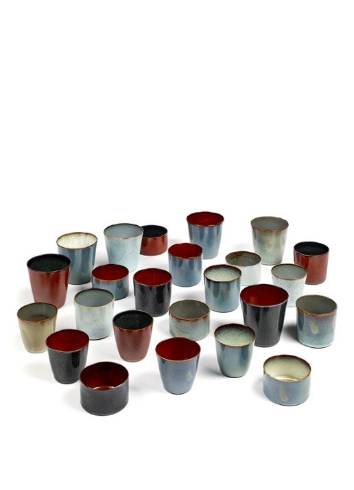 Serax Terres de Rêves espressokopje 9 cl - voorkant 2 blauw