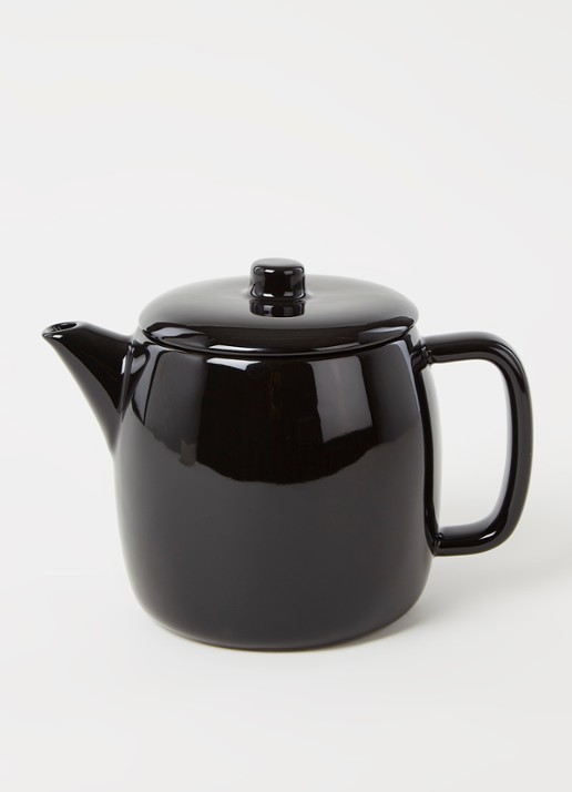 Serax Theepot met filter 0,7 liter - voorkant 2 zwart