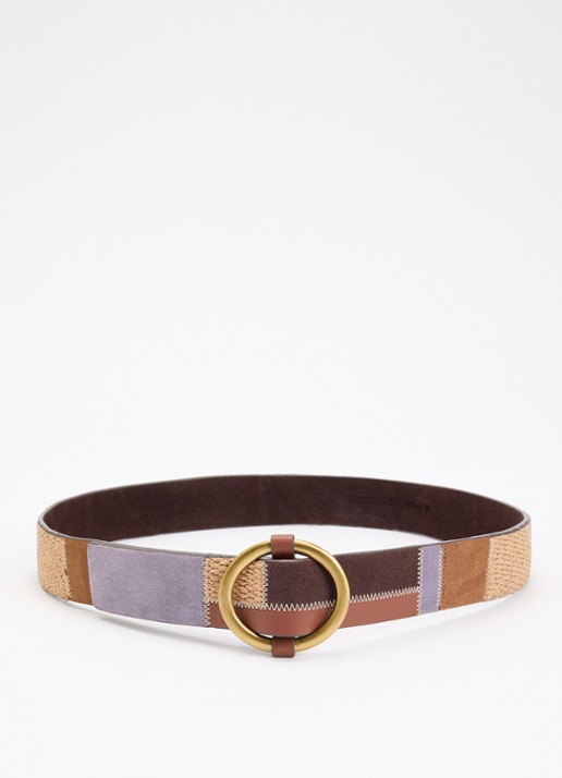 Sessùn Anota riem van suède