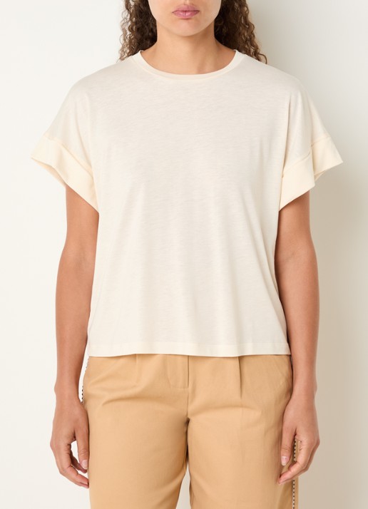 Sessùn Dimentica T-shirt met vlindermouw
