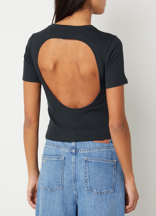Sessùn Jahara T-shirt met rug decolloté