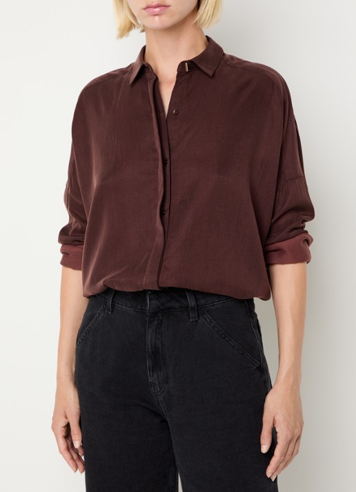 Sessùn Lady D blouse met kraag