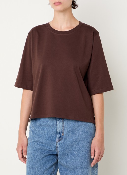 Sessùn Serge T-shirt met ronde hals