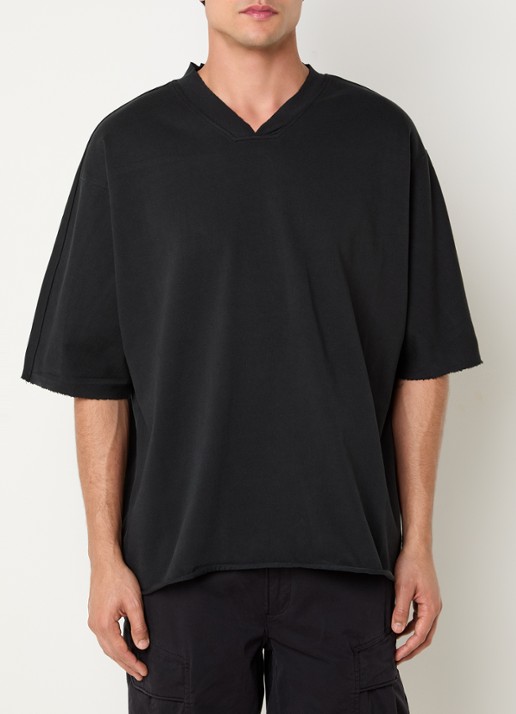Seventh Kimono T-shirt met V-hals