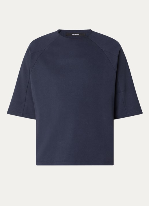 Seventh T-shirt met gerafeld detail