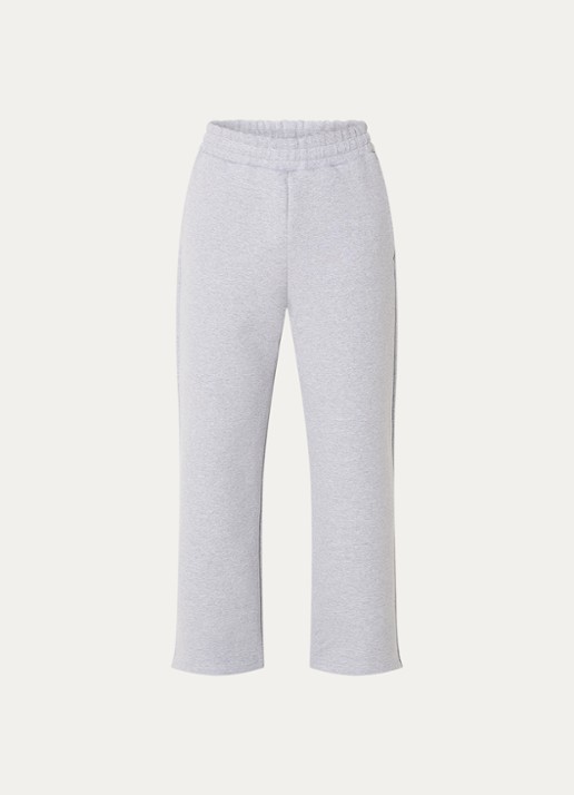 Seventh V2 loose fit joggingbroek met gemêleerd dessin - voorkant 3 grijsmele