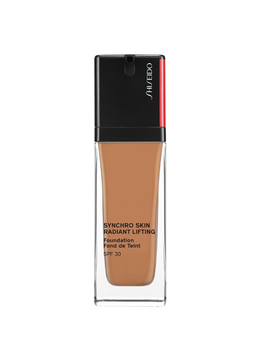 Shiseido Synchro Skin Radiant Lifting - vloeibare foundation - voorkant 410 sunstone