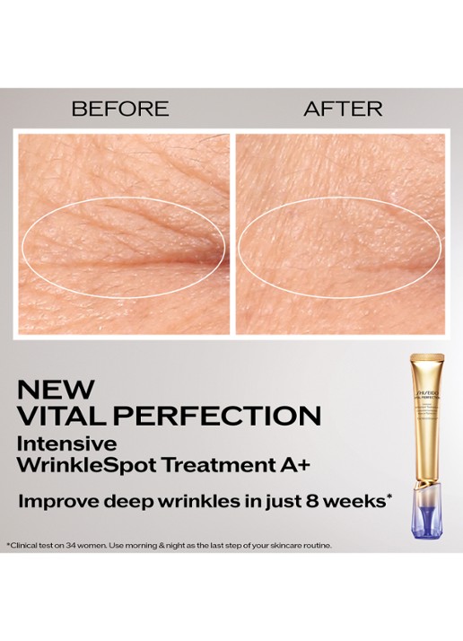 Shiseido Vital Perfection Intensive Wrinklespot Treatment A+ - serum - achterkant 7 undefined