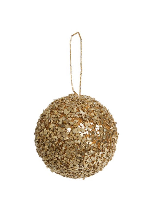 Shishi Flakes kerstbal 10 cm