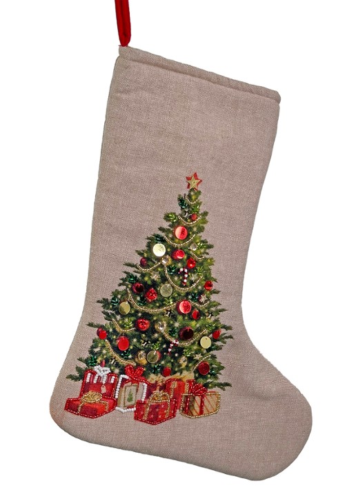 Shishi Kerstboom kerstsok 38 cm
