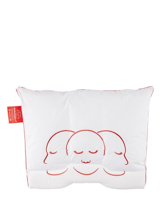 Silvana Grenat super zacht hoofdkussen met neksteun 60 x 70 cm