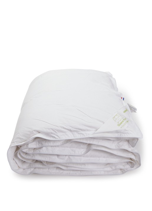 Silvana Pure Groen Extra Warm solo dekbed met donsvulling