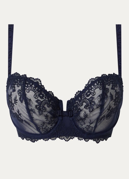 Simone Pérèle Balconette bh van kant met mesh