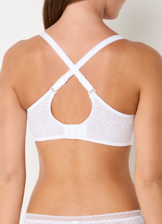 Simone Pérèle Bralette van kant - detail 5 wit