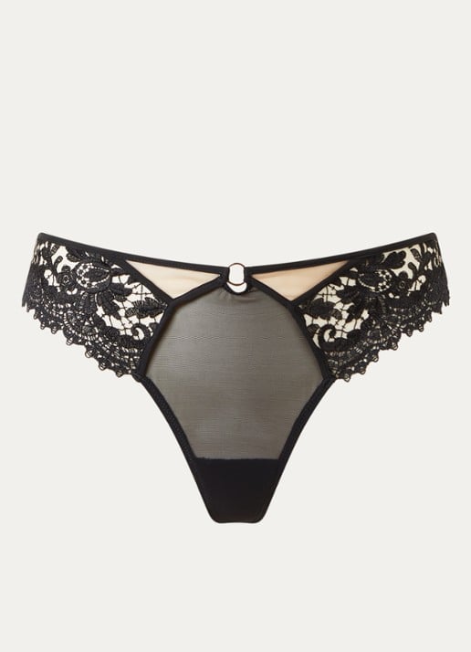 Simone Pérèle Fantasme tanga met mesh en kant
