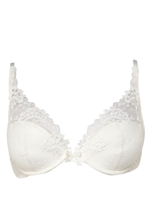 Simone Pérèle Wish push-up bh met kant - voorkant 4 ivoor