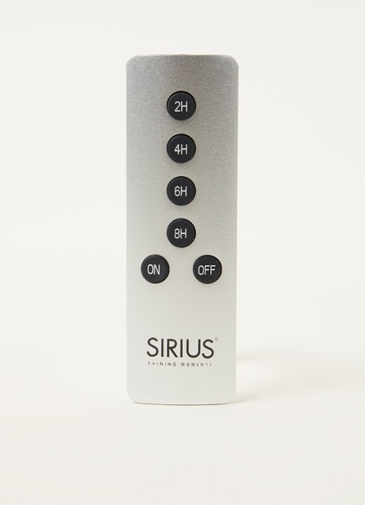 Sirius Afstandsbediening voor LED-kaarsen - voorkant 2 lichtgrijs