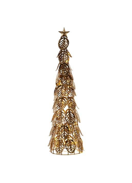 Sirius Kirstine kunstkerstboom 53 cm - voorkant 2 goud