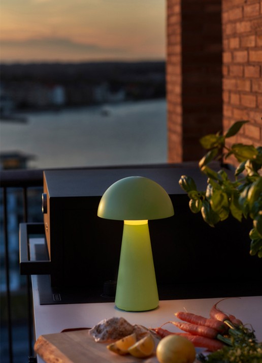 Sirius Sam tafellamp 29,5 x 17,5 cm - voorkant 2 groen