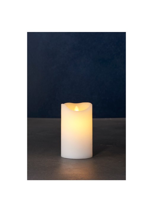 Sirius Sara Exclusive LED-kaars 12,5 cm - voorkant 3 wit