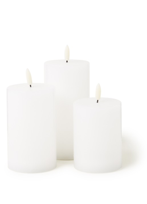 Sirius Sille Exclusive LED-kaars set van 3