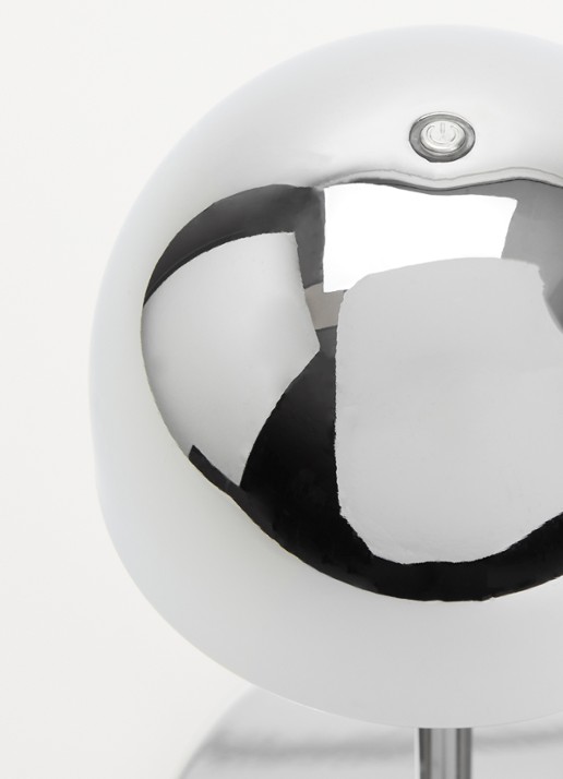 Sirius Tim tafellamp 22 cm - voorkant 2 zilver