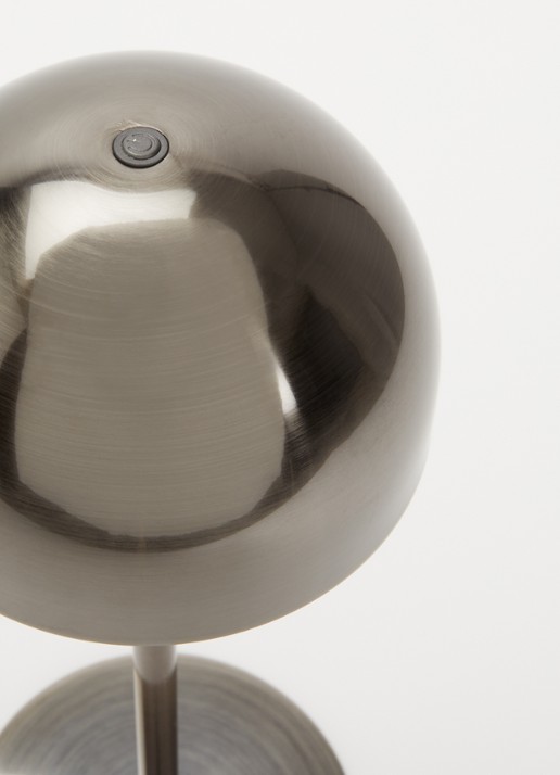 Sirius Tim tafellamp 30 cm - voorkant 2 zilver