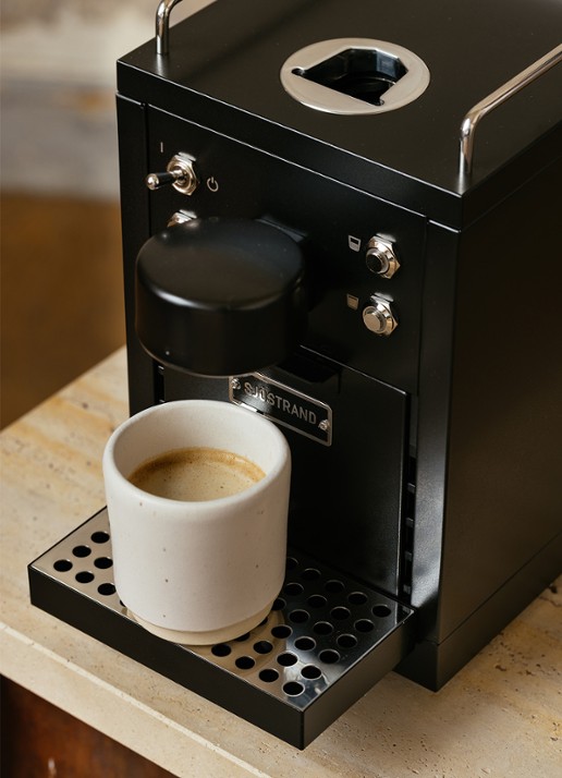 Sjöstrand The Original espressomachine M1-BL-EU-A - detail 5 zwart