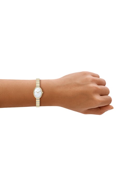 Skagen Anita Oval horloge SKW3183 - detail 6 goud