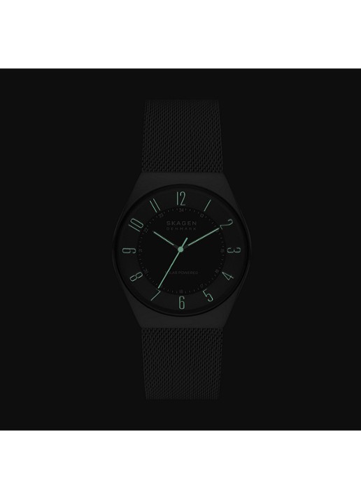 Skagen Grenen Solar Powered horloge SKW6836 - detail 4 zilver