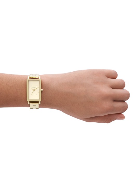 Skagen Hagen horloge SKW3098 - voorkant 2 goud