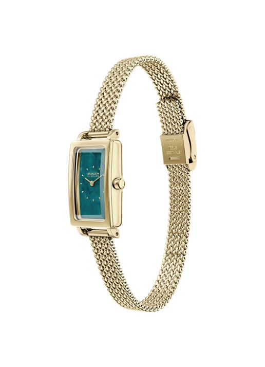 Skagen Hagen Micro horloge SKW3186 - detail 5 goud