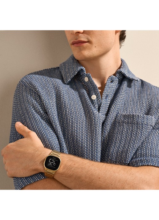 Skagen Mellem Digital horloge SKW6949 - detail 5 goud