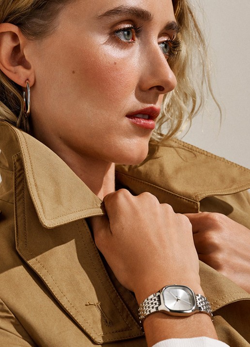 Skagen Mellem Lille horloge SKW3159 - detail 4 zilver