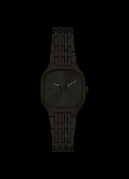 Skagen Mellem Lille horloge SKW3162 - detail 4 goud