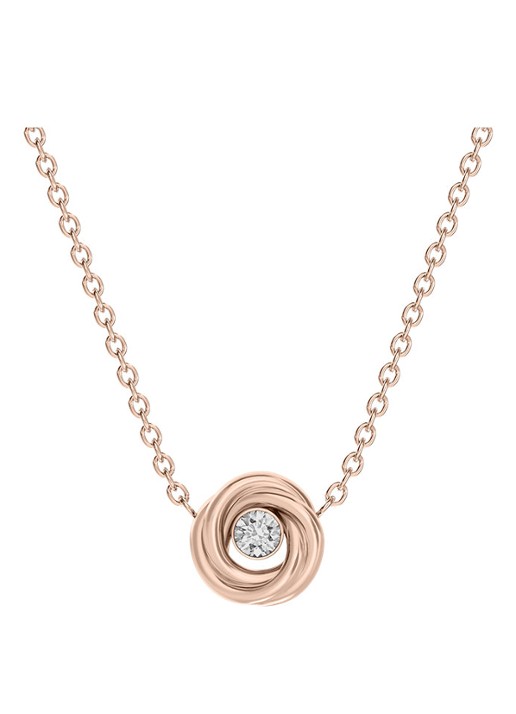 Skagen Moderne Glits ketting met zirkonia SKJ1923791