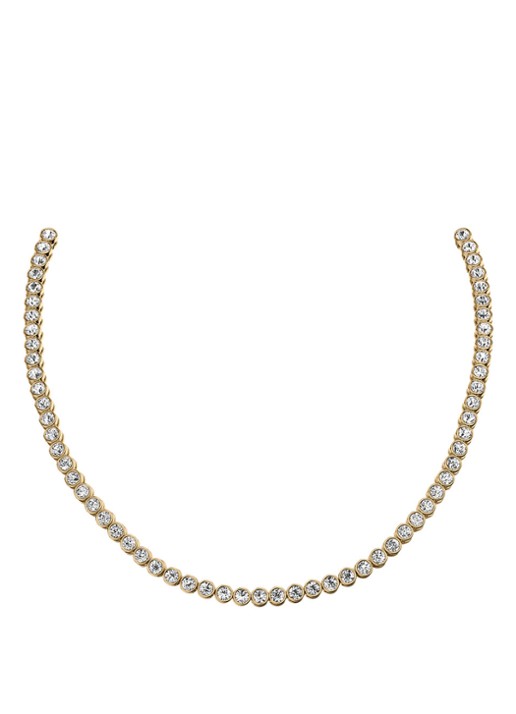 Skagen Moderne Glitz ketting verguld SKJ5019710 - detail 3 goud