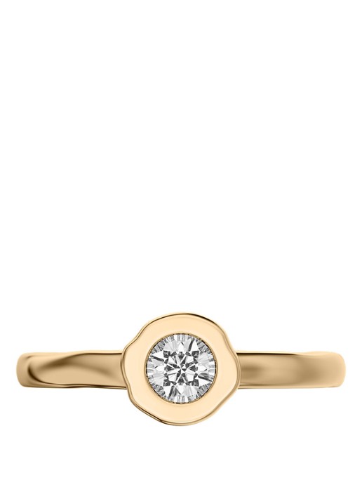 Skagen Moderne Glitz ring verguld SKJ5028710