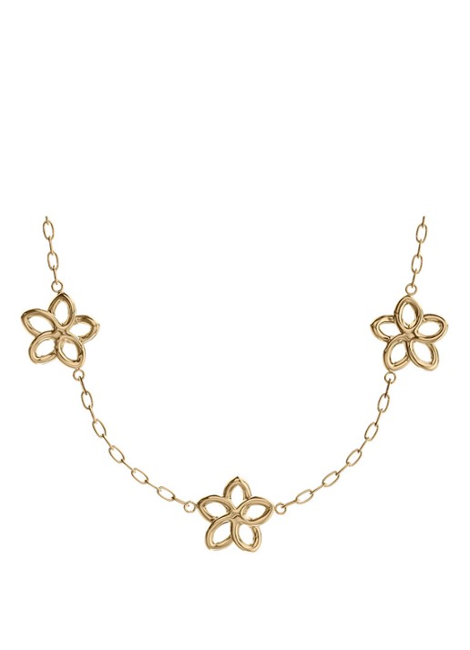 Skagen Moderne Ikon ketting SKJ1910710 - voorkant goud