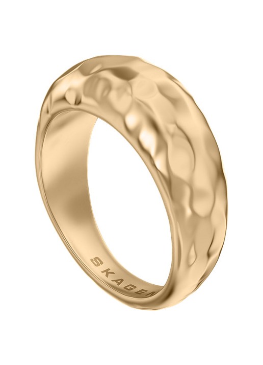 Skagen Moderne Stak ring verguld SKJ5026710 - detail 3 zilver